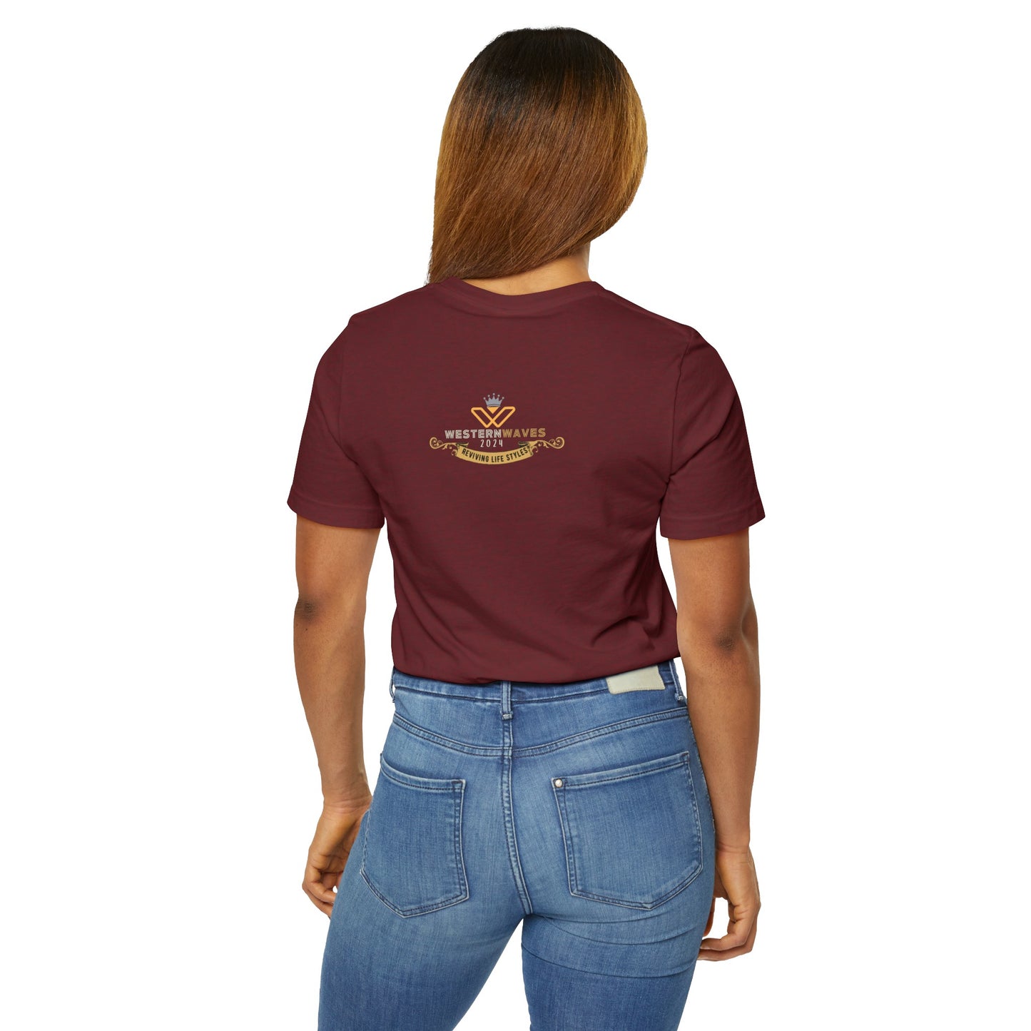 Unisex Jersey T-Shirt_ N2+ Series USJTS PT2WP002_ Limited Edition Quality & Comfort from WesternWaves: