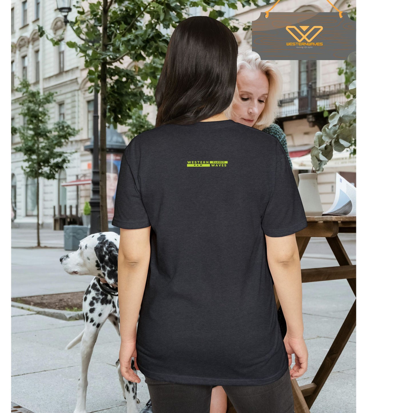 Unisex CVC Jersey T-shirt_ 16 June 2025_ Limited Edition Casual Fashion by WesternWaves: