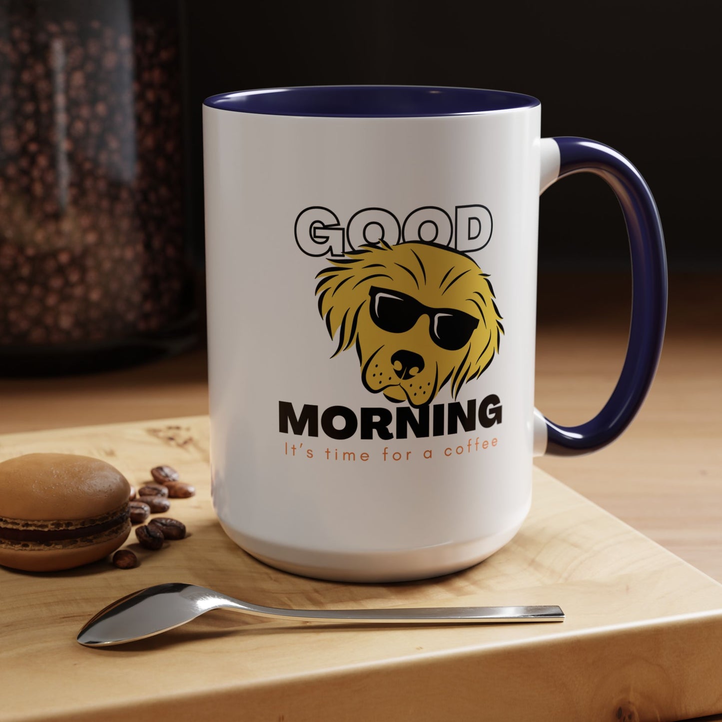 Accent Coffee Mug (11, 15oz)_ N+ Series ACMUG PT2WW012_ Limited Edition Mug by WesternWaves