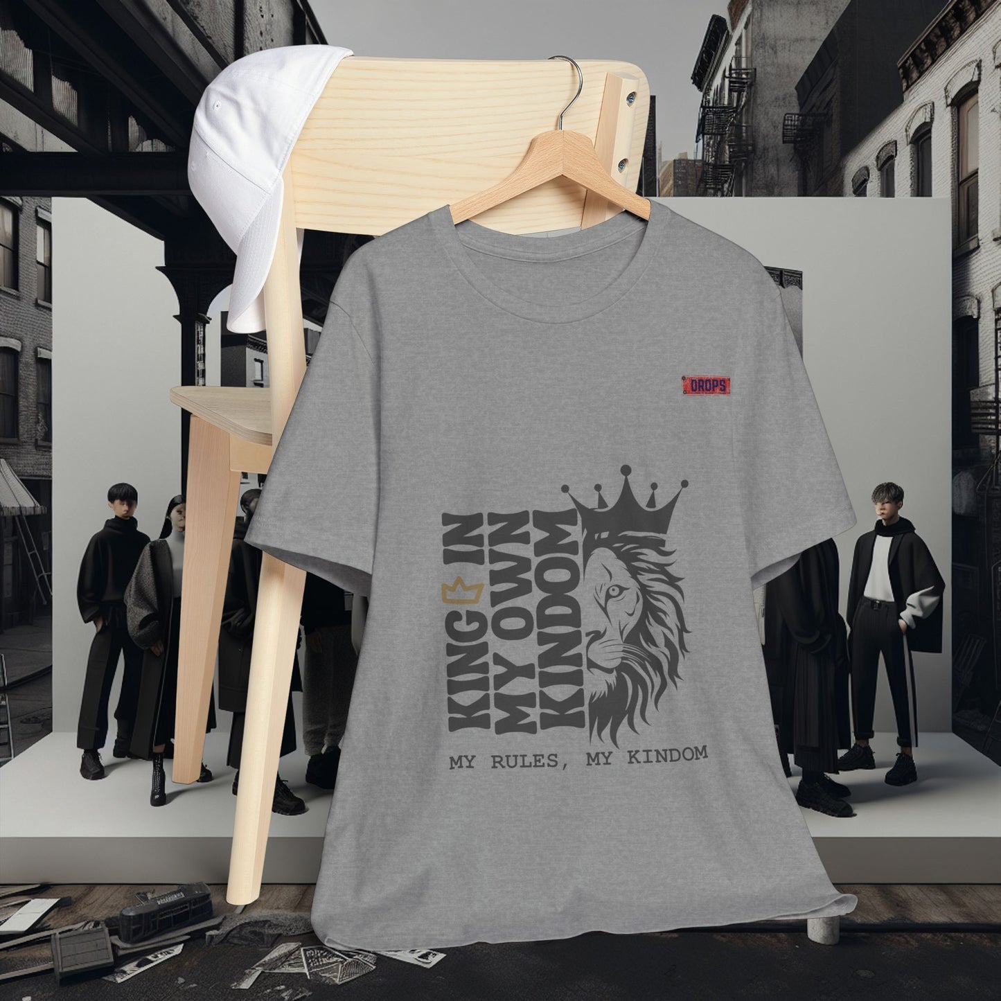 Casual Tee_ Series UWD 070_ Limited Edition Casual Streetwear Tee by WesternWaves: