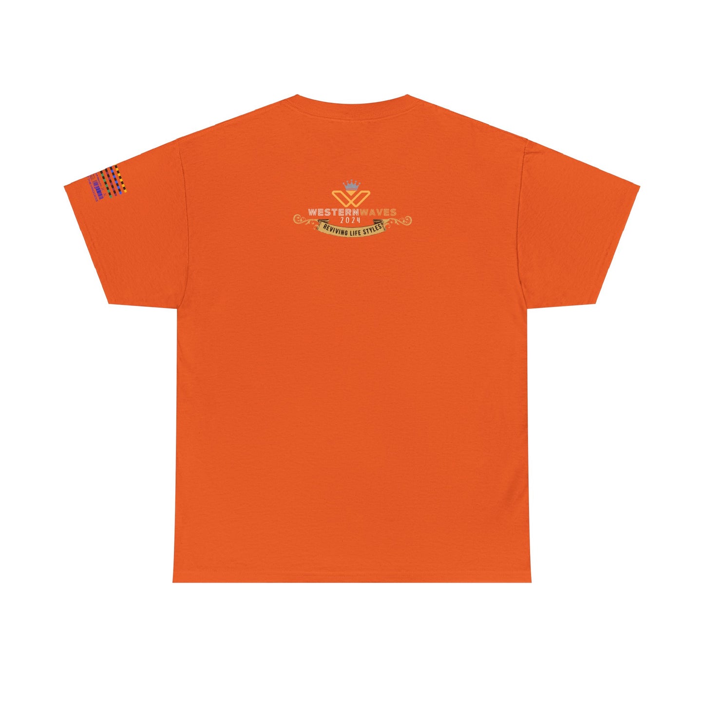 Unisex Heavy Cotton Tee_ Crafted from premium 100% cotton_ N+ Series UHCT PT2WV002_ Limited Edition by WesternWaves: