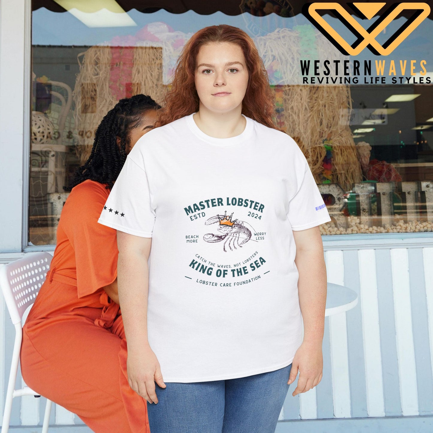 Unisex Heavy Cotton Tee_ Crafted from premium 100% cotton_ N2+ Series UHCT PT2WW007_ Limited Edition Maximum Comfort by WesternWaves: