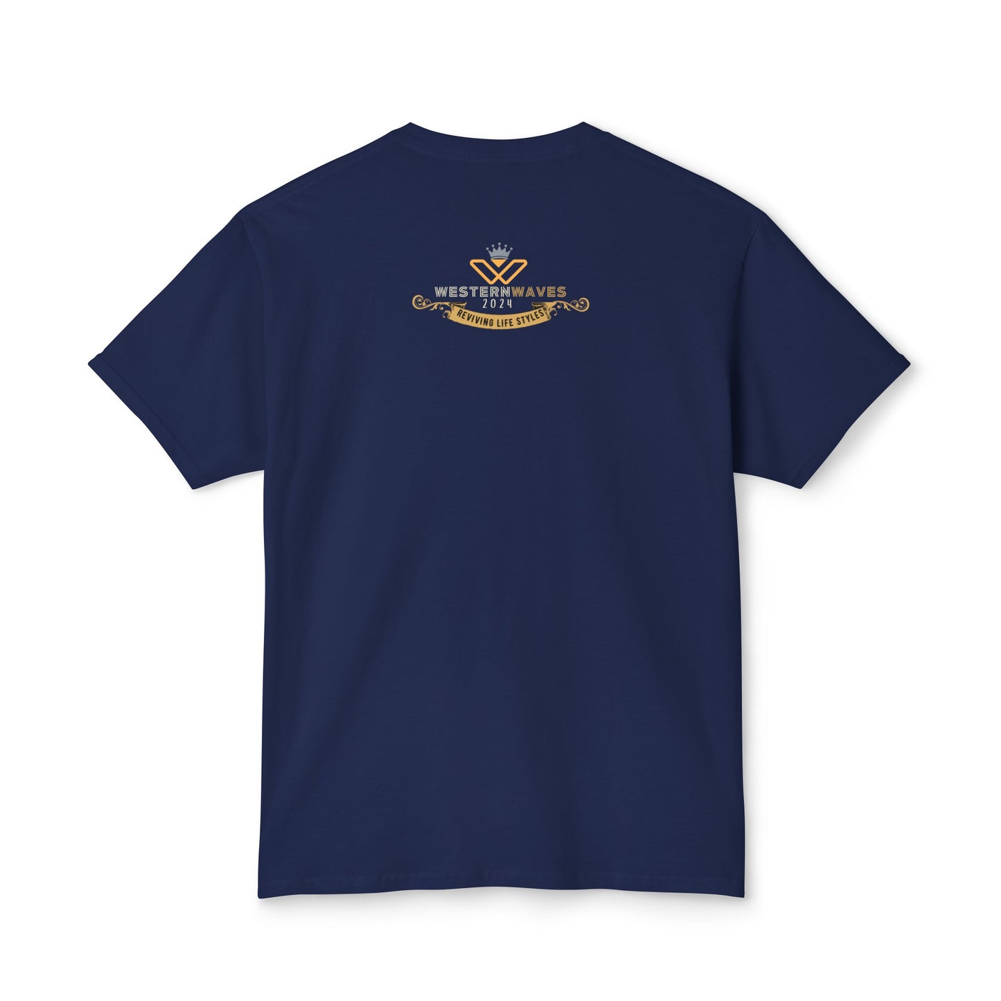 Unisex HD Cotton™ T-shirt_ N+ Series USHDCTS PT2WW003_ Limited Edition Unisex HD Cotton™ T-shirt by WesternWaves