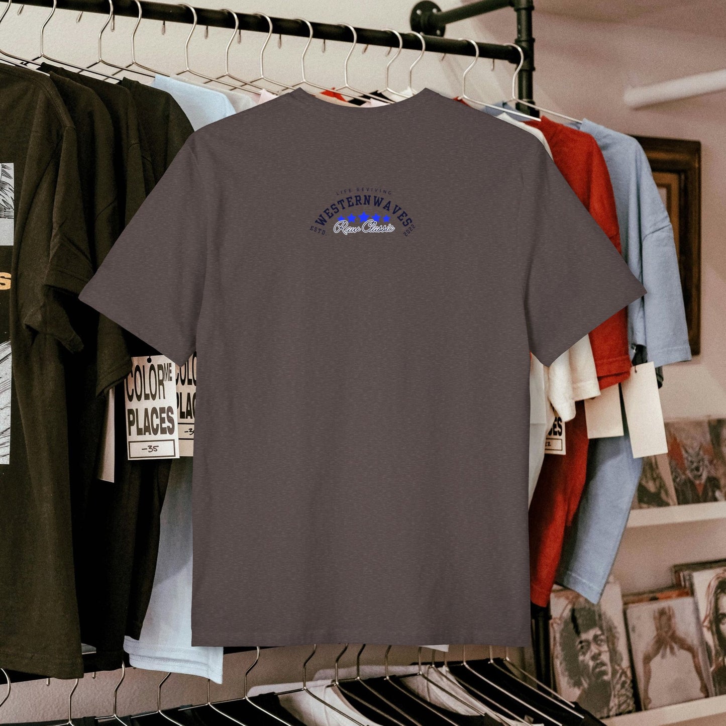 Unisex District® Re-Tee®_ N Series USDRR_ PT2WW001_ Sustainable Style by WesternWaves: