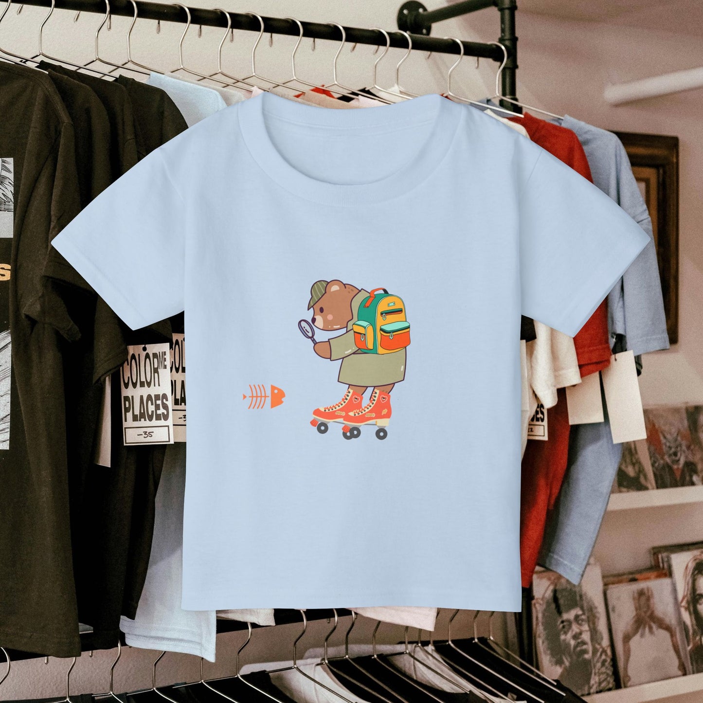 Heavy Cotton™ Toddler T-shirt - N5 Series HCT PT2BC010_ Eco-Friendly Comfort of Limited Edition of WesternWaves: