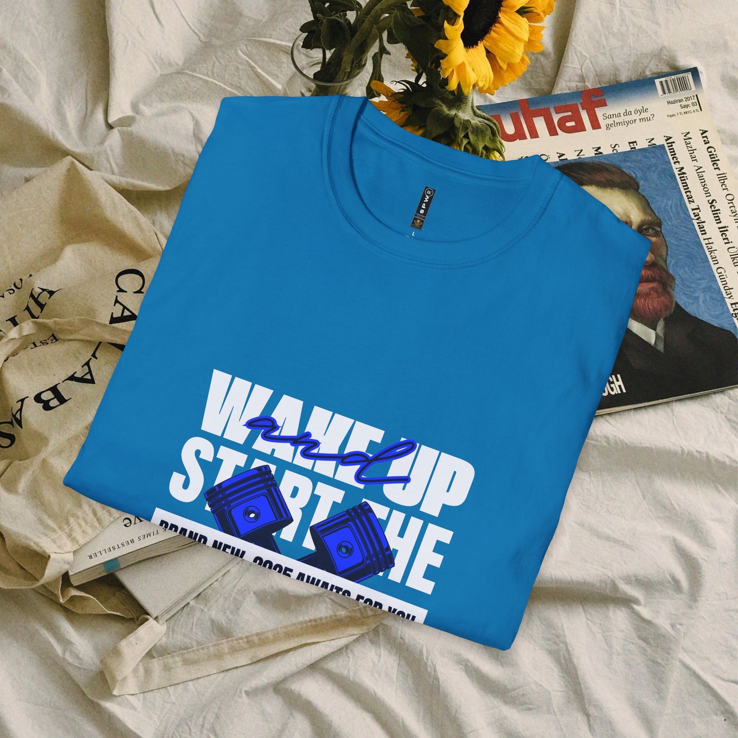 Unisex Softstyle T-Shirt_ N3+ Series USSTS FT2WW004_ Redefine Relaxation Limited Edition by WesternWaves: