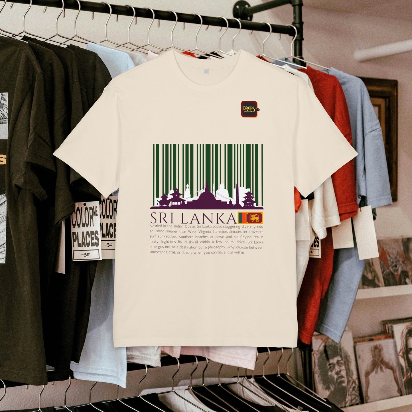 Unisex Oversized Tee_ N6+ Series USOSTEE PT2WW001_ Limited Edition by WesternWaves: