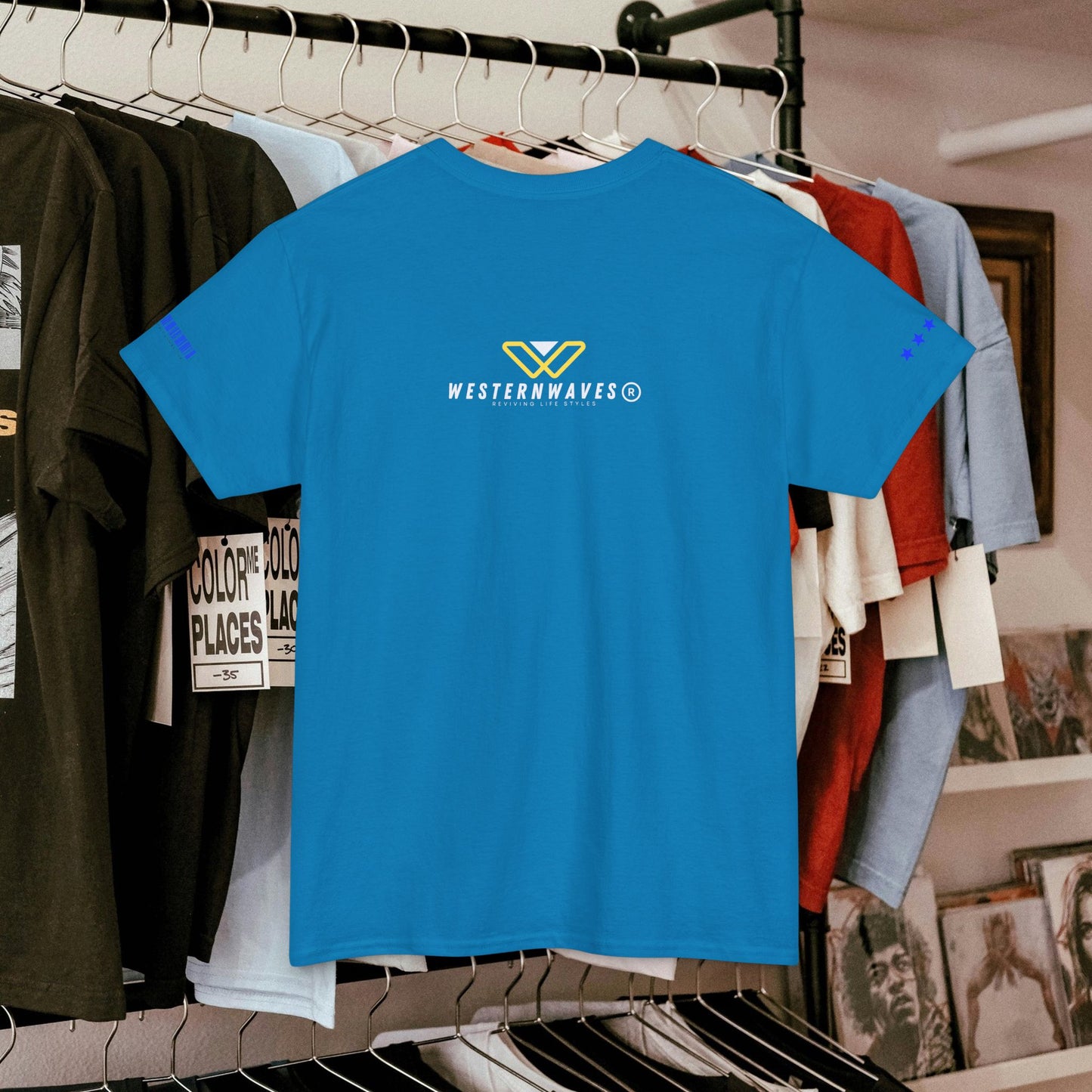 Unisex Heavy Cotton Tee_ Crafted from premium 100% cotton_ N2+ Series UHCT PT2WW010_ Limited Edition Maximum Comfort by