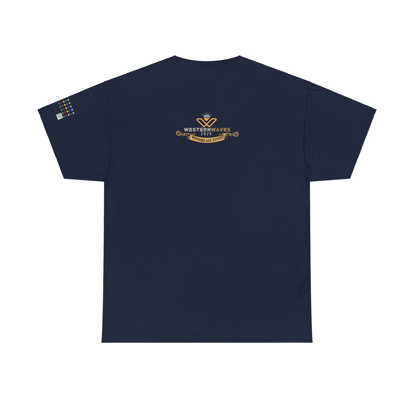 Unisex Heavy Cotton Tee_ Crafted from premium 100% cotton_ N+ Series UHCT PT2WV007_ Limited Edition by WesternWaves: