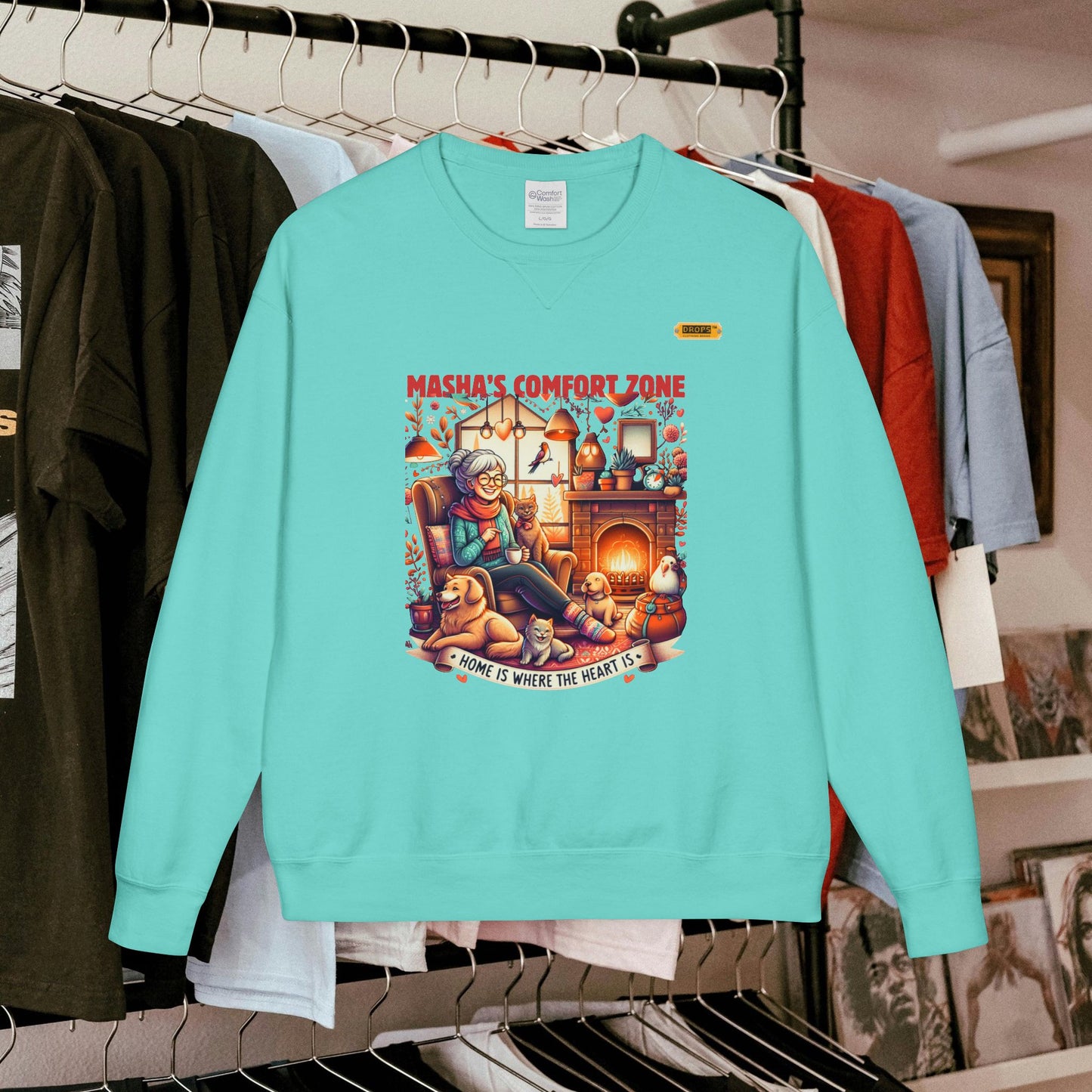 Crewneck Sweatshirt_ N7* Series CNSS PT2WW001_ Limited Edition Gift for Her, by WesternWaves: