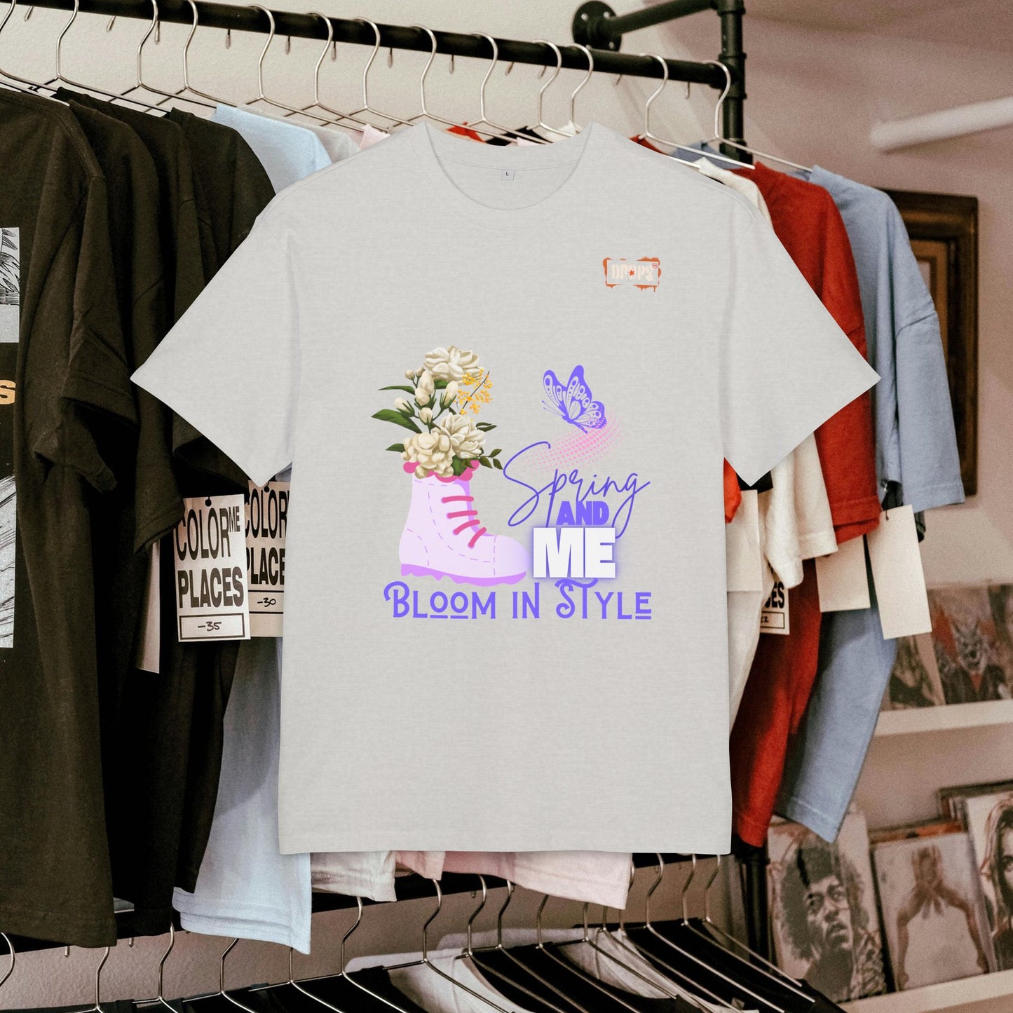 Unisex Oversized Tee_ N5+ Series USOSTEE PT2WW001_ Limited Edition by WesternWaves:
