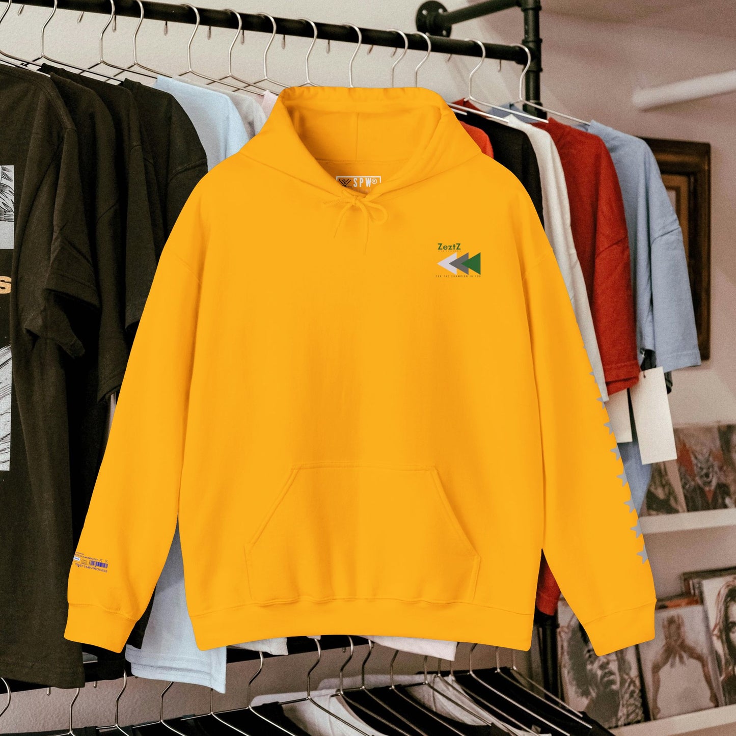 Unisex Heavy Blend™ Hooded Sweatshirt_ N+ Series USHBHSS PT2WW001_ Limited Edition by WesternWaves:
