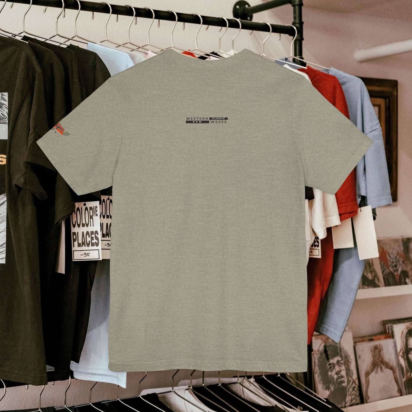 Unisex Jersey Short Sleeve Tee_ N2 Series PT2WW003_Limited Edition by WesternWaves: