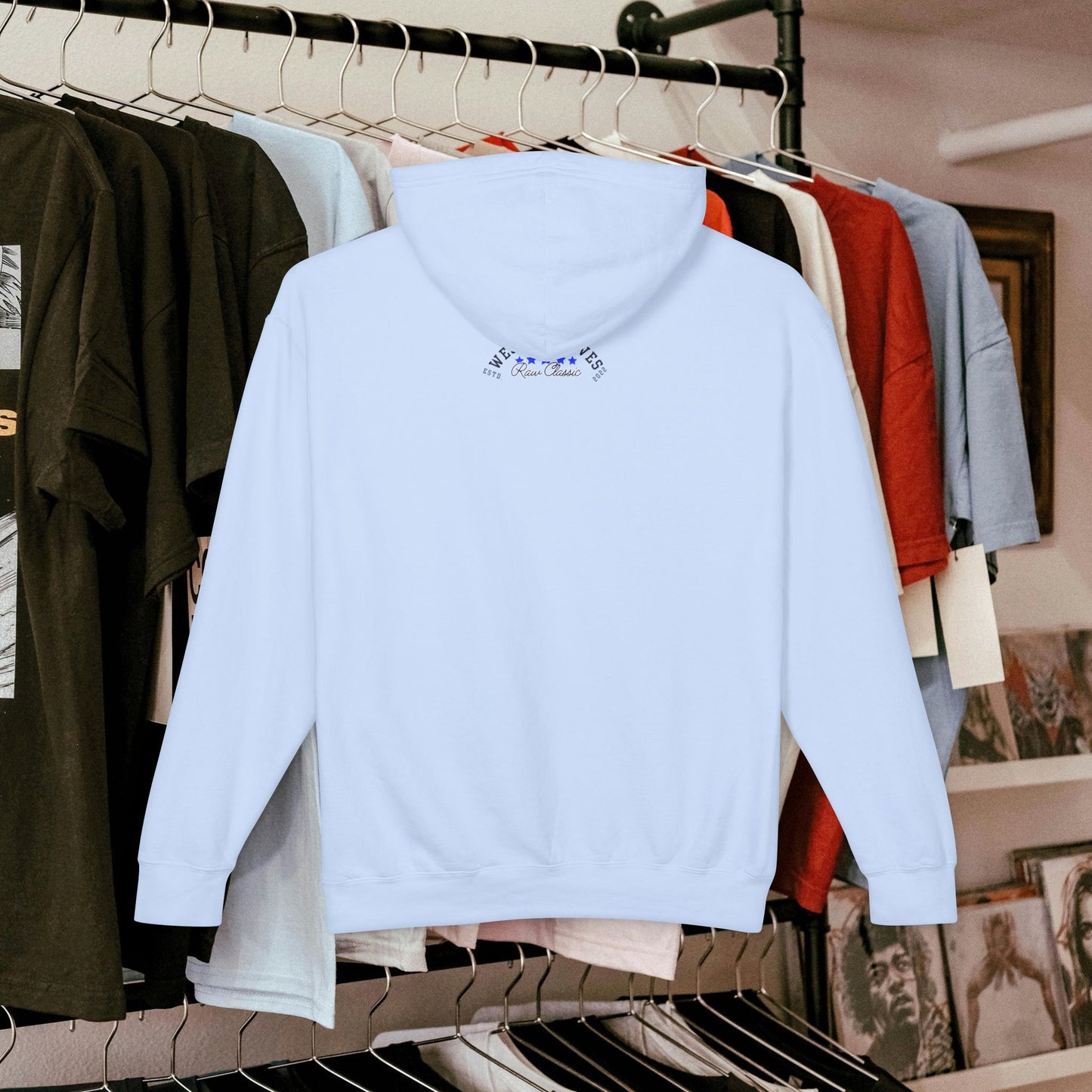 Unisex Lightweight Hooded Sweatshirt – N2* Series USLWHSS PT2WW027_ Limited Edition Crafted Comfort by WesternWaves: