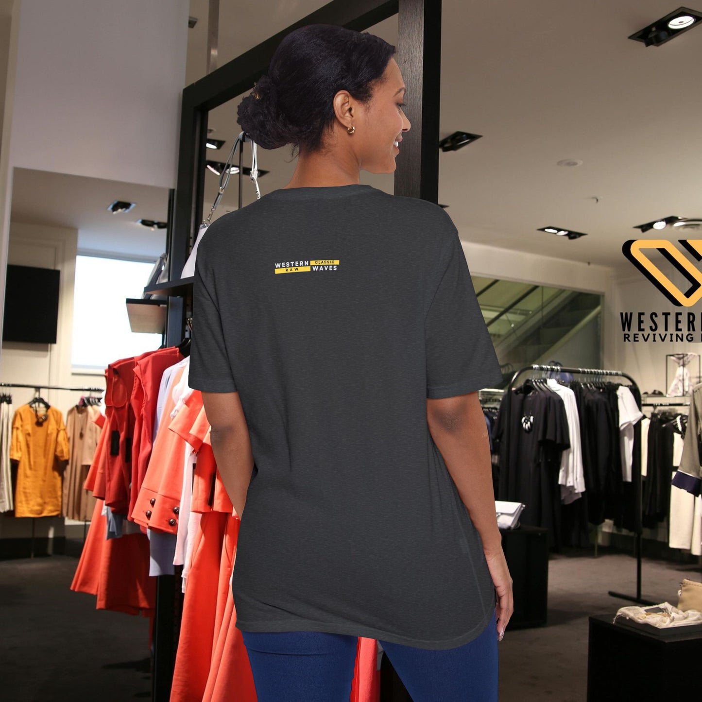 Unisex District® Re-Tee®_ N Series USDRR_ PT2WW002_ Sustainable Style by WesternWaves: