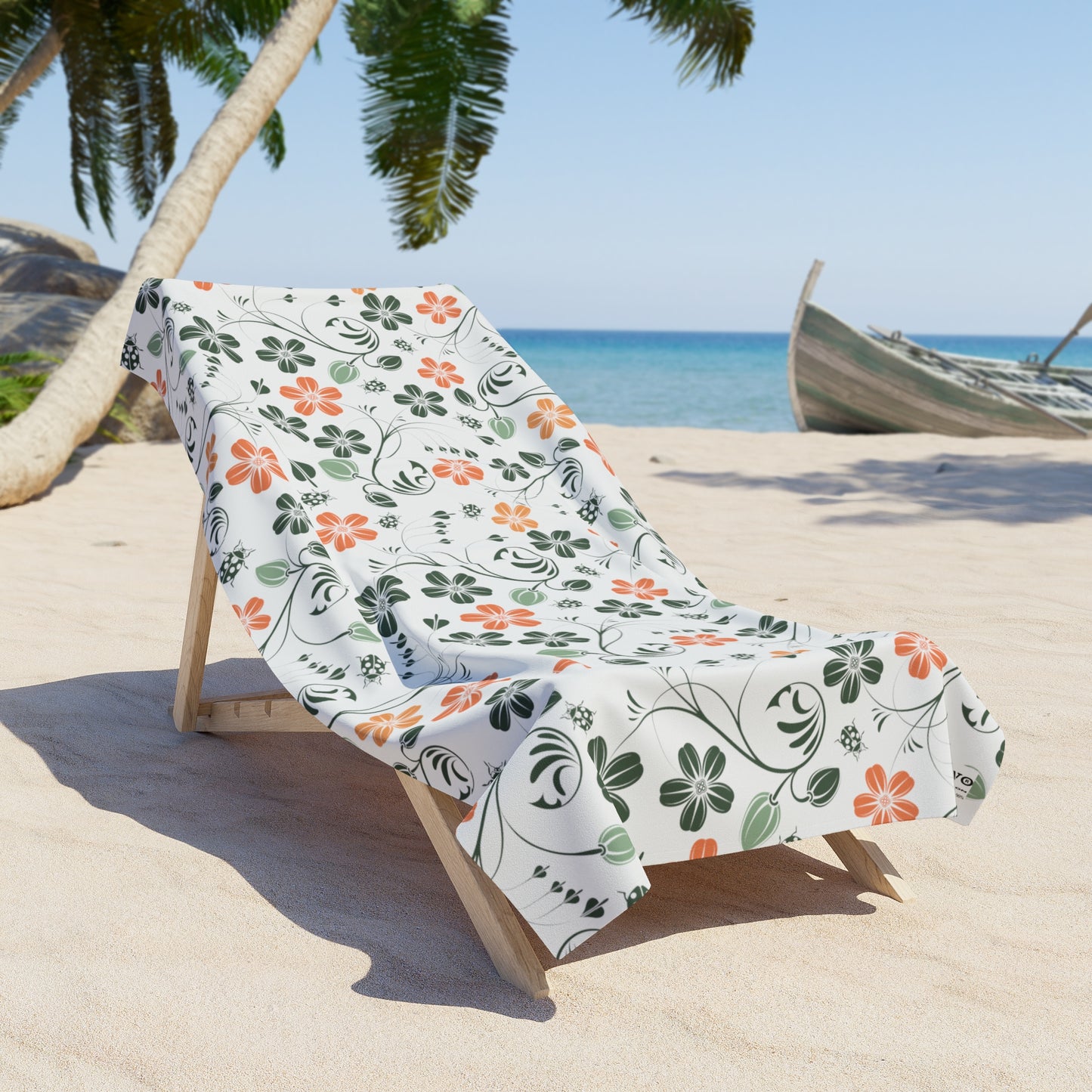 Beach Towel_ Luxurious Bliss by SPW_ N+ Series BTWL PT2WW 002_ Limited Edition by WesternWaves: