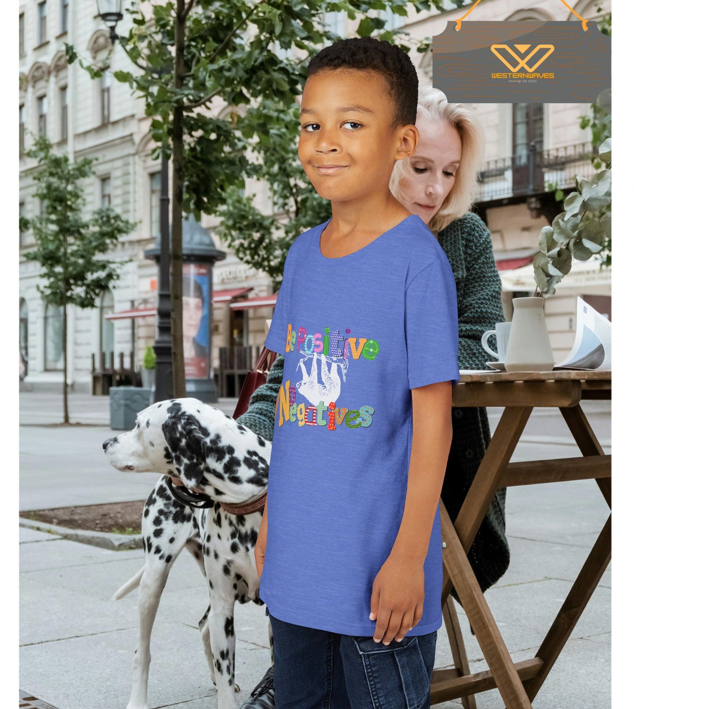 Youth Short Sleeve Tee_ N2 Series YSST PT2WW003_ Limited Edition Utmost Comfort by WesternWaves: