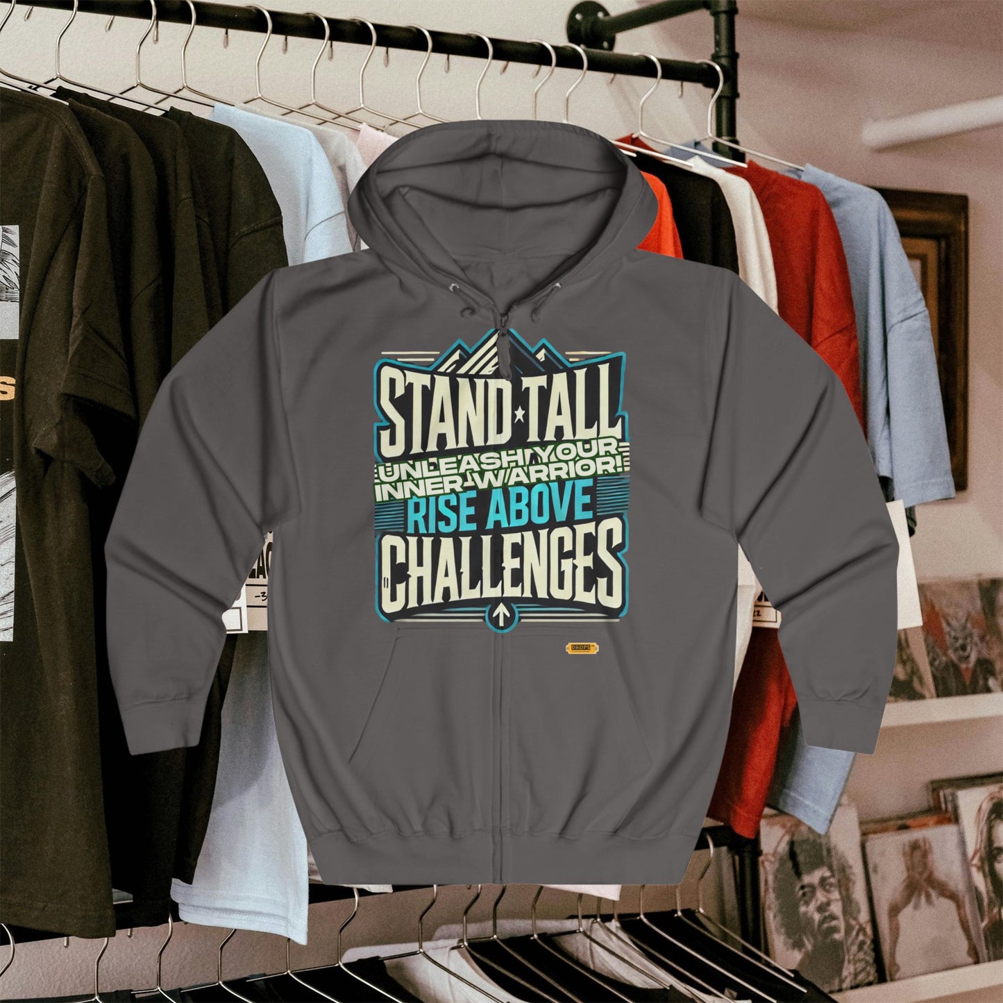 Unisex Full Zip Hoodie_ 21 June 2025_ Limited Edition All Season Motivational Gift by WesternWaves: