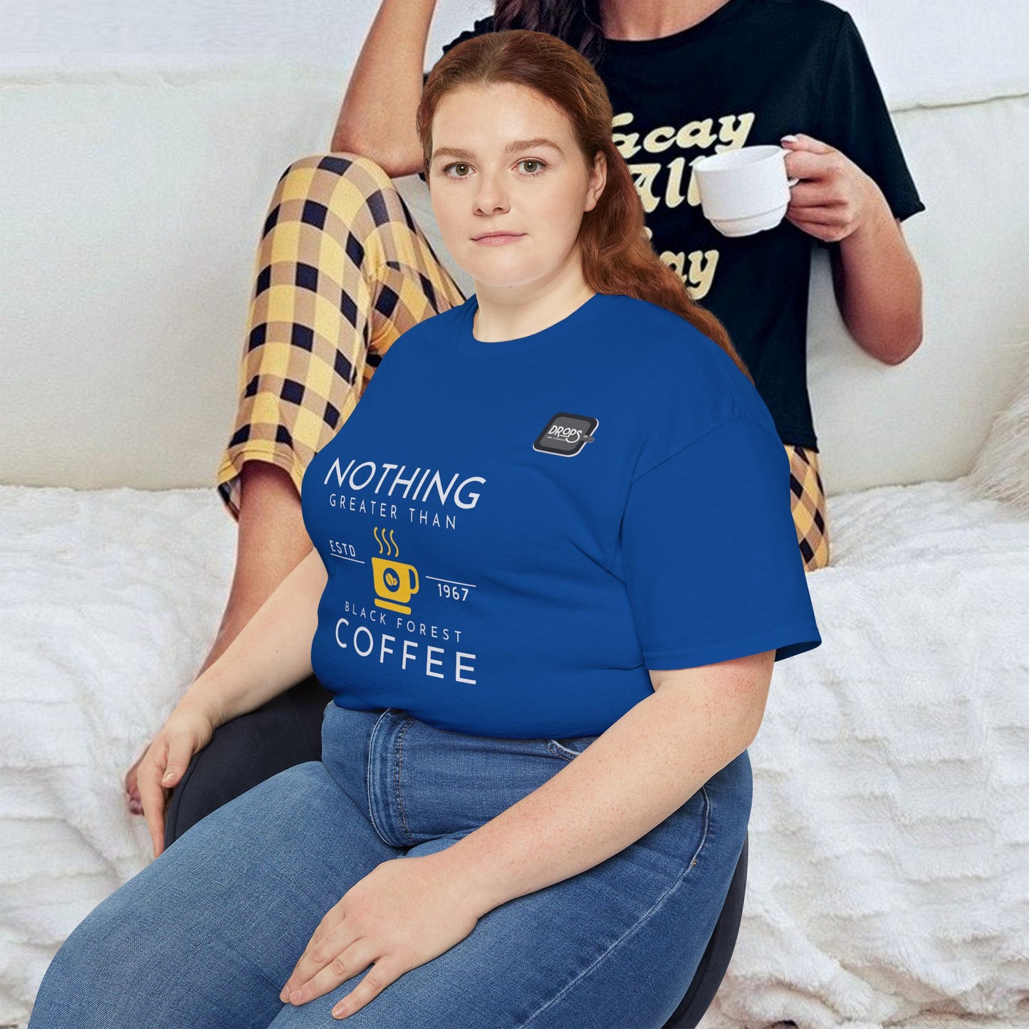 Unisex Ultra Cotton Tee_ Classic Comfort Unleashed_ N2+ Series USUCTEE PT2WW006_ Limited Edition Maximum Comfort & Style by WesternWaves: