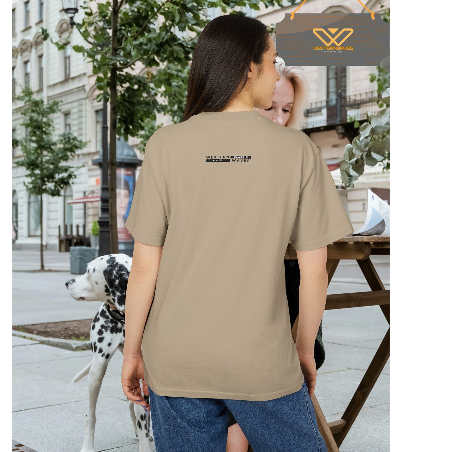 Unisex Heavy Faded Tee_ N7* Series USHFTEE PT2WW015_ Limited Edition Heavy Faded Tee by WesternWaves:
