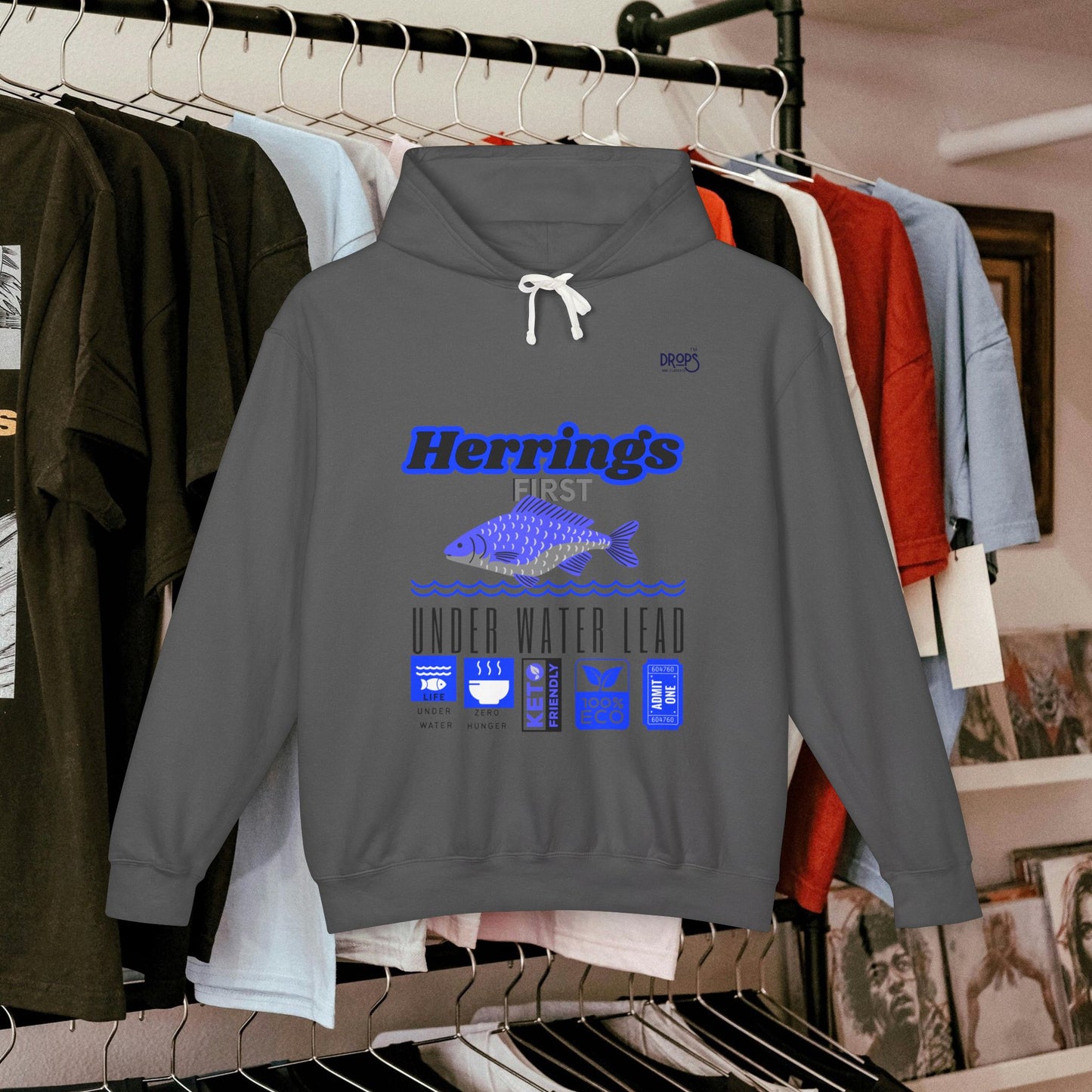 Unisex Lightweight Hooded Sweatshirt – N2+ Series USLWHSS PT2WW026_ Limited Edition Crafted Comfort by WesternWaves: