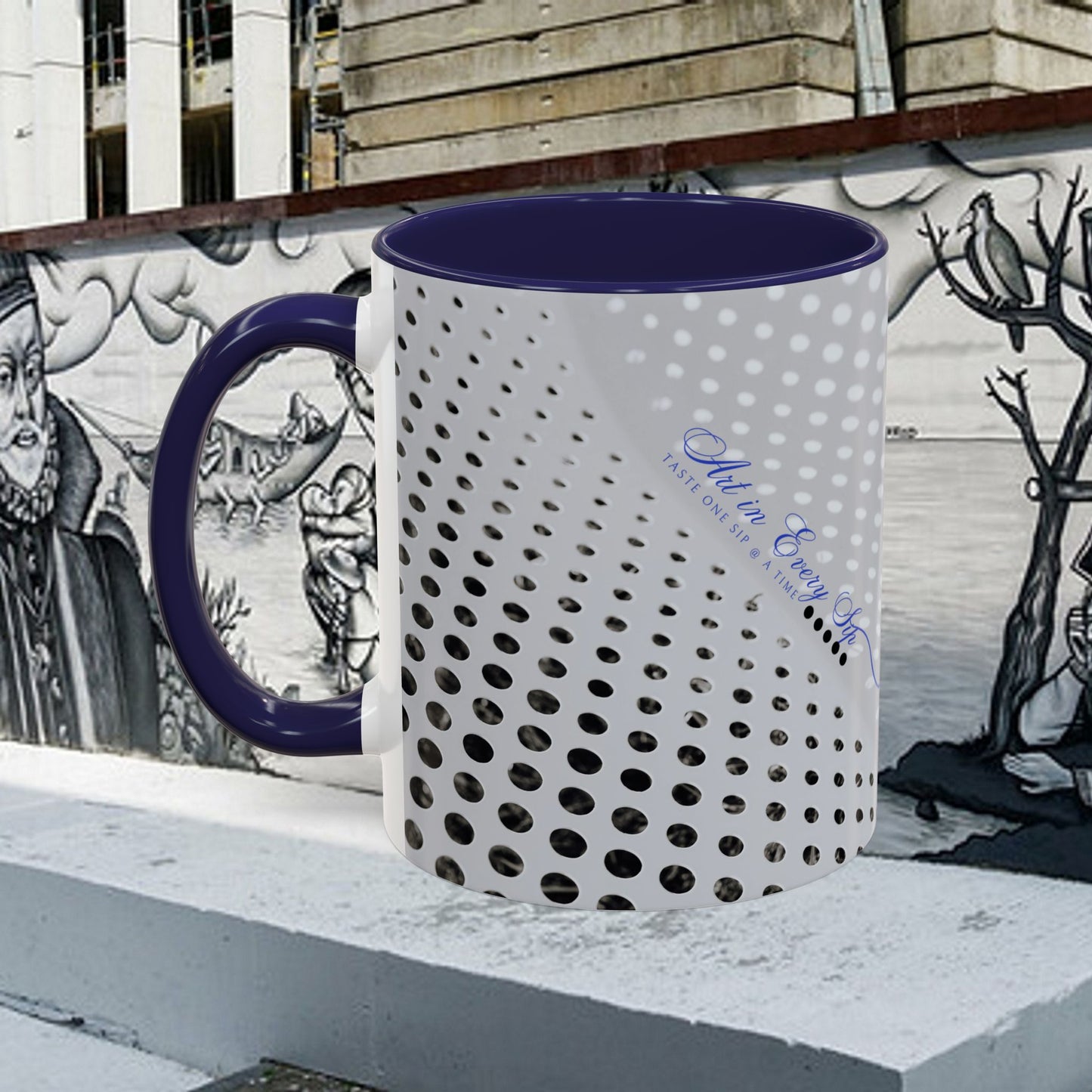 Accent Coffee Mug 11, 15oz_ N3+ Series ACM11OZ PT2WW020_ Limited Edition Perfect Blend of Style by WesternWaves: