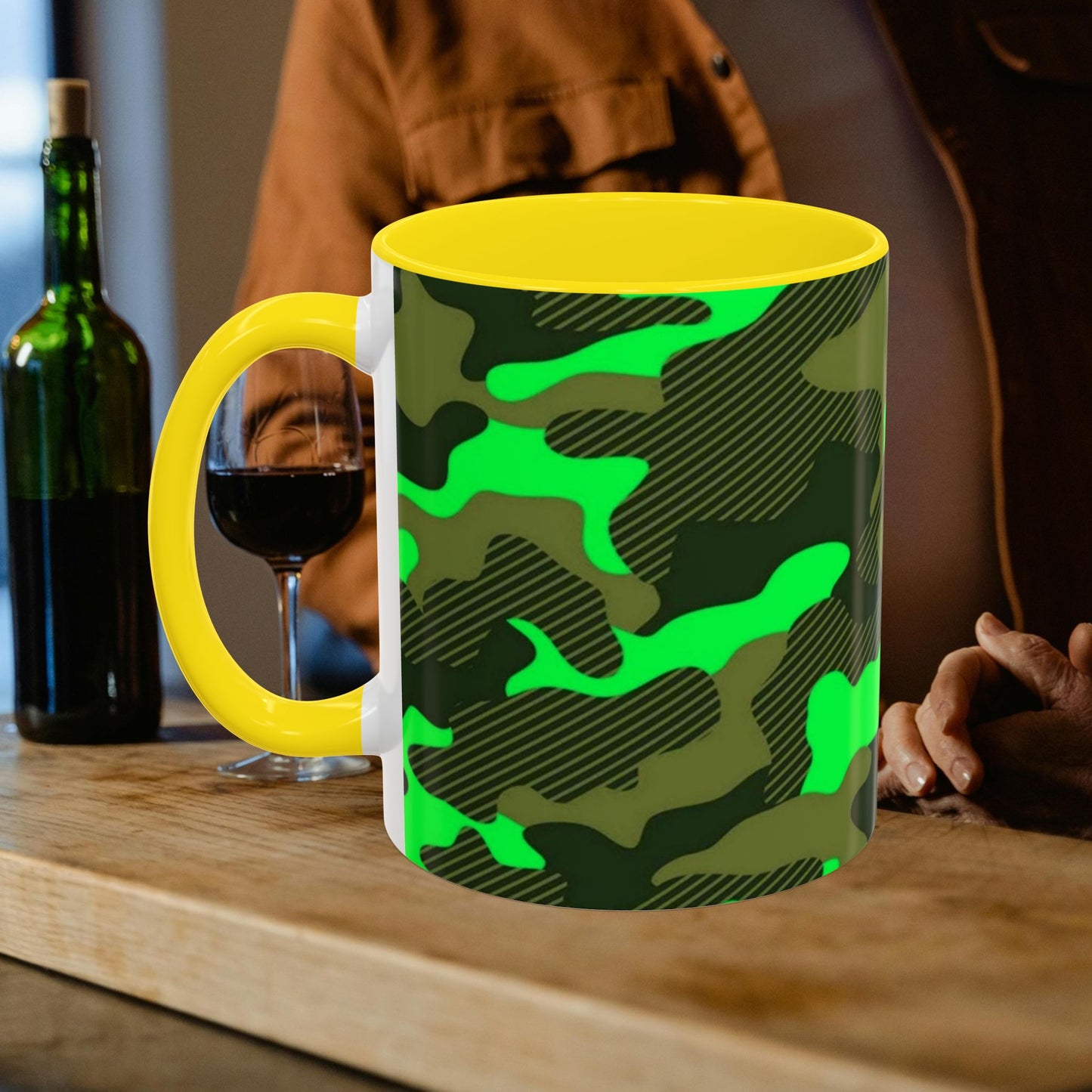 Accent Coffee Mug (11, 15oz)_ N2 Series ACMUG PT2WW004_ Limited Edition Mug by WesternWaves: