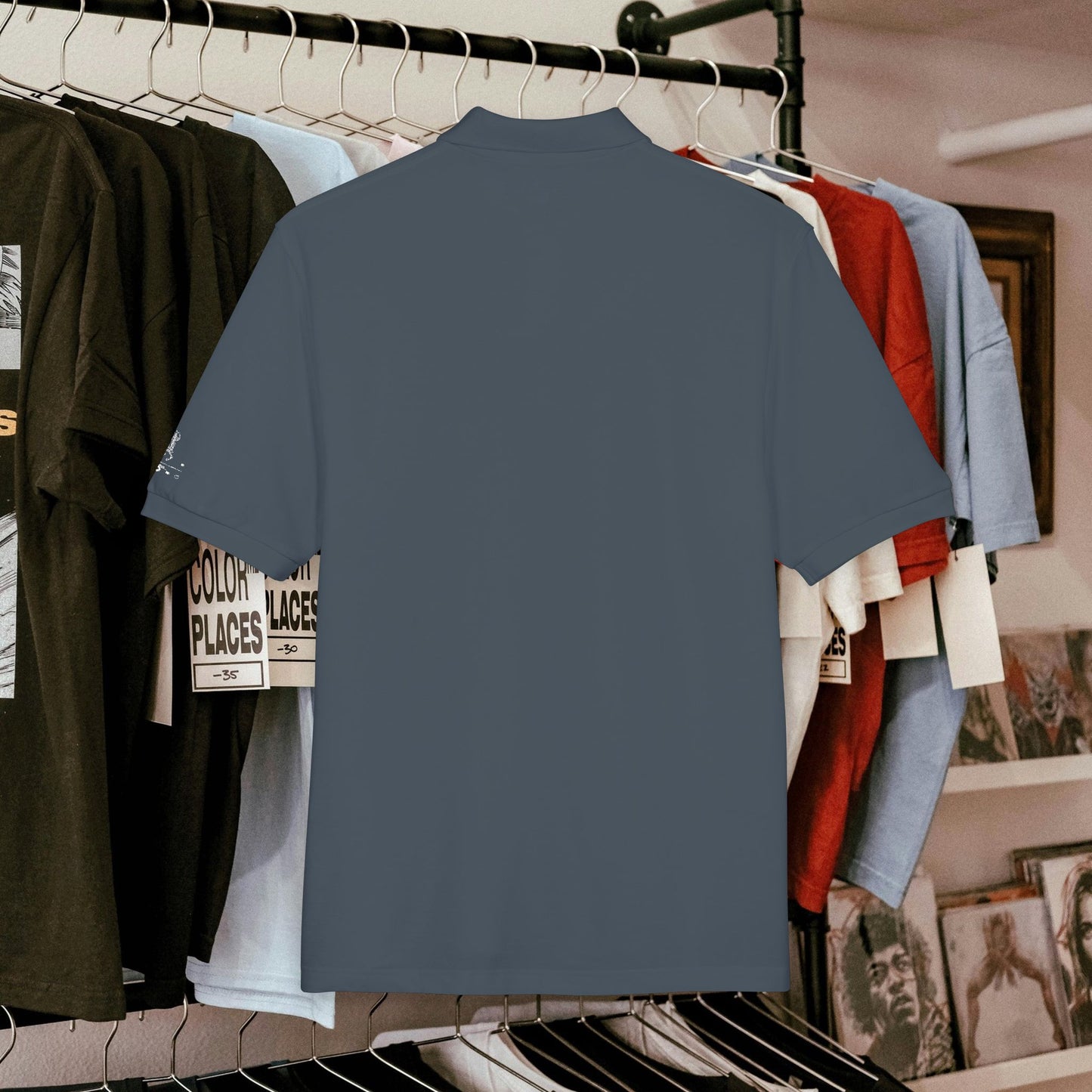 Unisex Polo Shirt_ Series N8+ USPS PT2WW001_ 11 Sep 2025_ Limited Edition Casual Wear by WesternWaves: