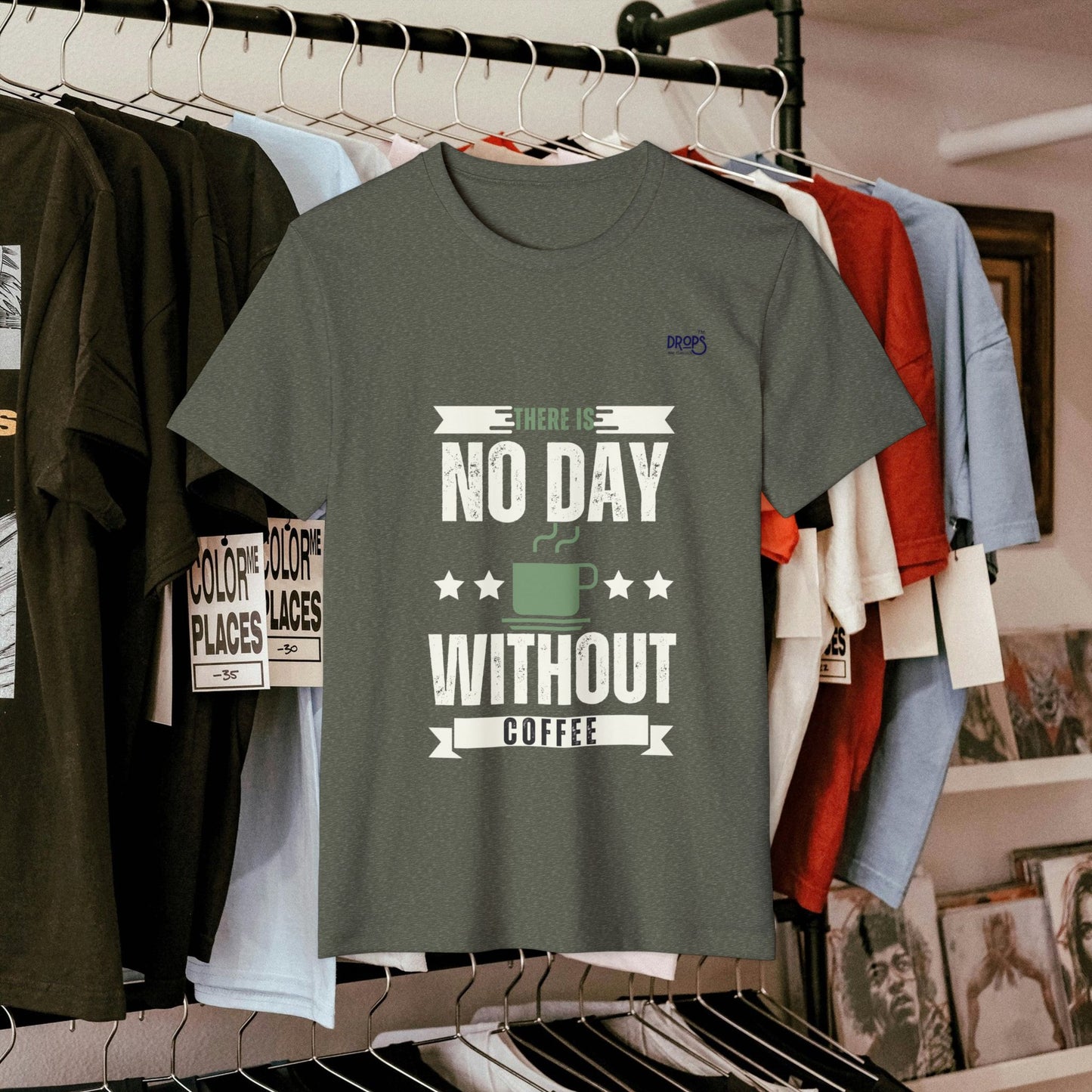 Unisex Recycled Organic T-Shirt_ N7* Series USRCOTS PT2WW001_ Limited Edition by WesternWaves: