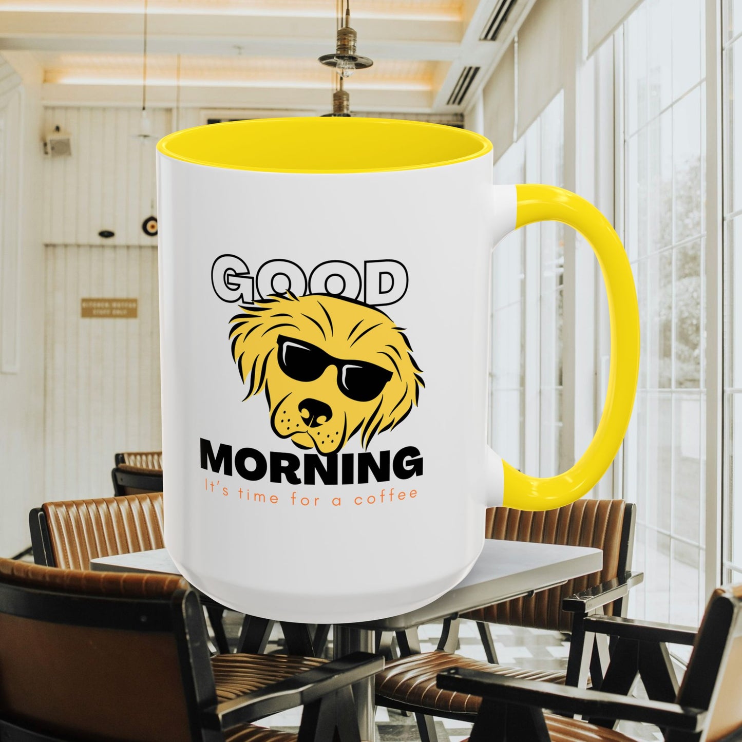 Accent Coffee Mug (11, 15oz)_ N+ Series ACMUG PT2WW012_ Limited Edition Mug by WesternWaves