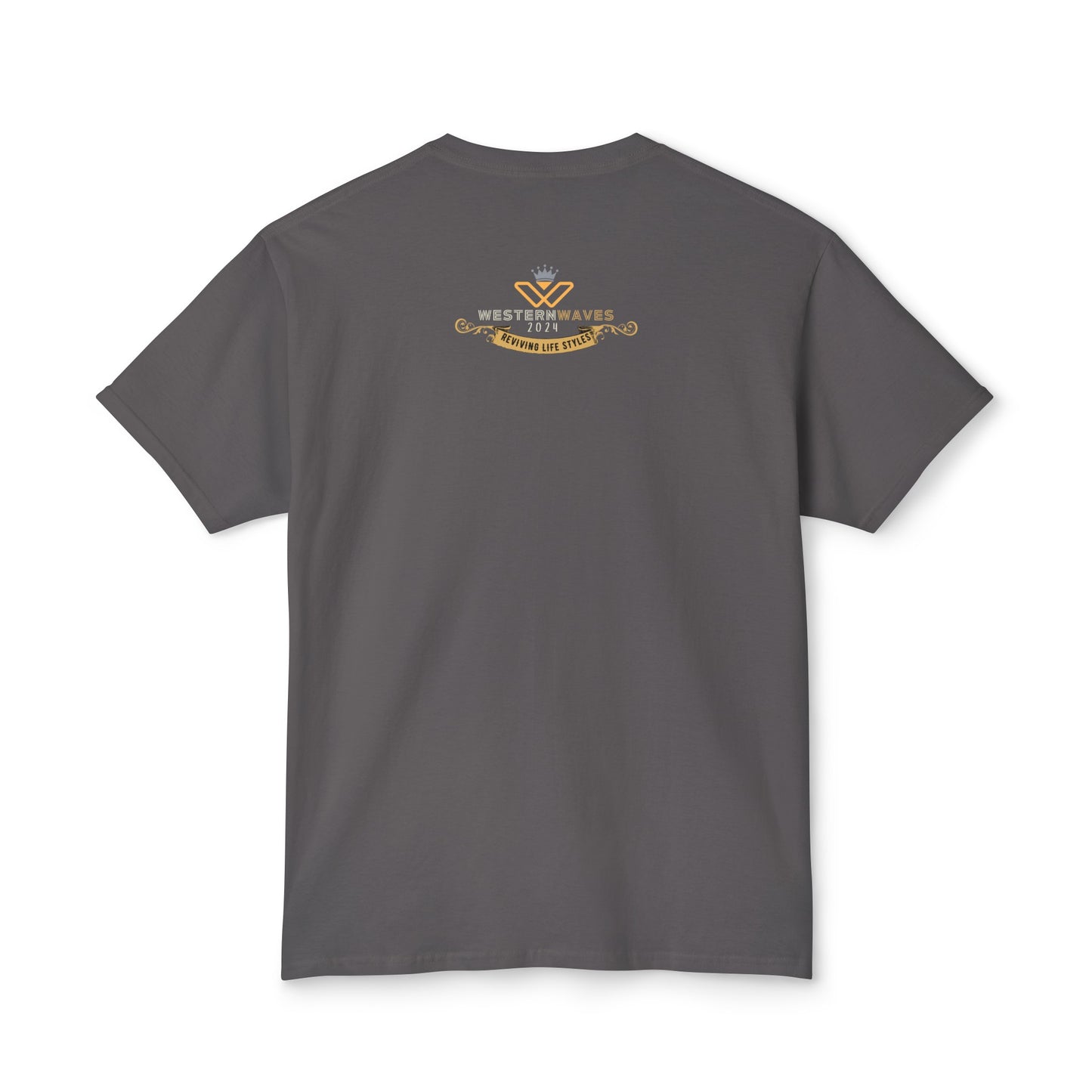 Unisex HD Cotton™ T-shirt_ N+ Series USHDCTS PT2WW002_ Limited Edition Unisex HD Cotton™ T-shirt by WesternWaves