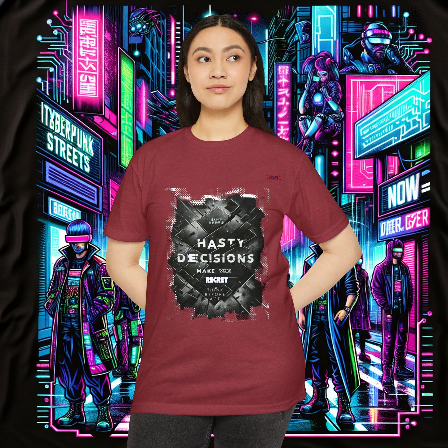 Unisex CVC Jersey T-shirt_ N8+ Series USCVCJTS PT2WW001_ Limited Edition CVC T-shirt by WesternWaves: