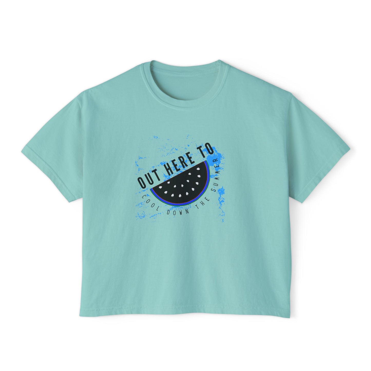 Women's Boxy Tee – N Series WBTEE PT2WW003_ limited edition Ethical Cotton Comfort by WesternWaves:
