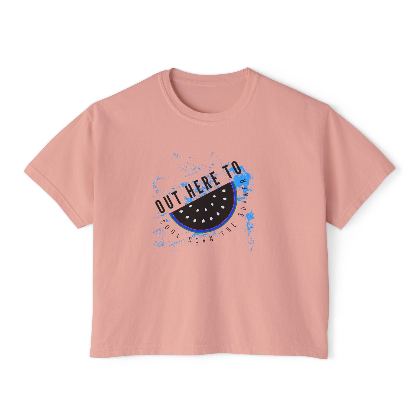 Women's Boxy Tee – N Series WBTEE PT2WW003_ limited edition Ethical Cotton Comfort by WesternWaves: