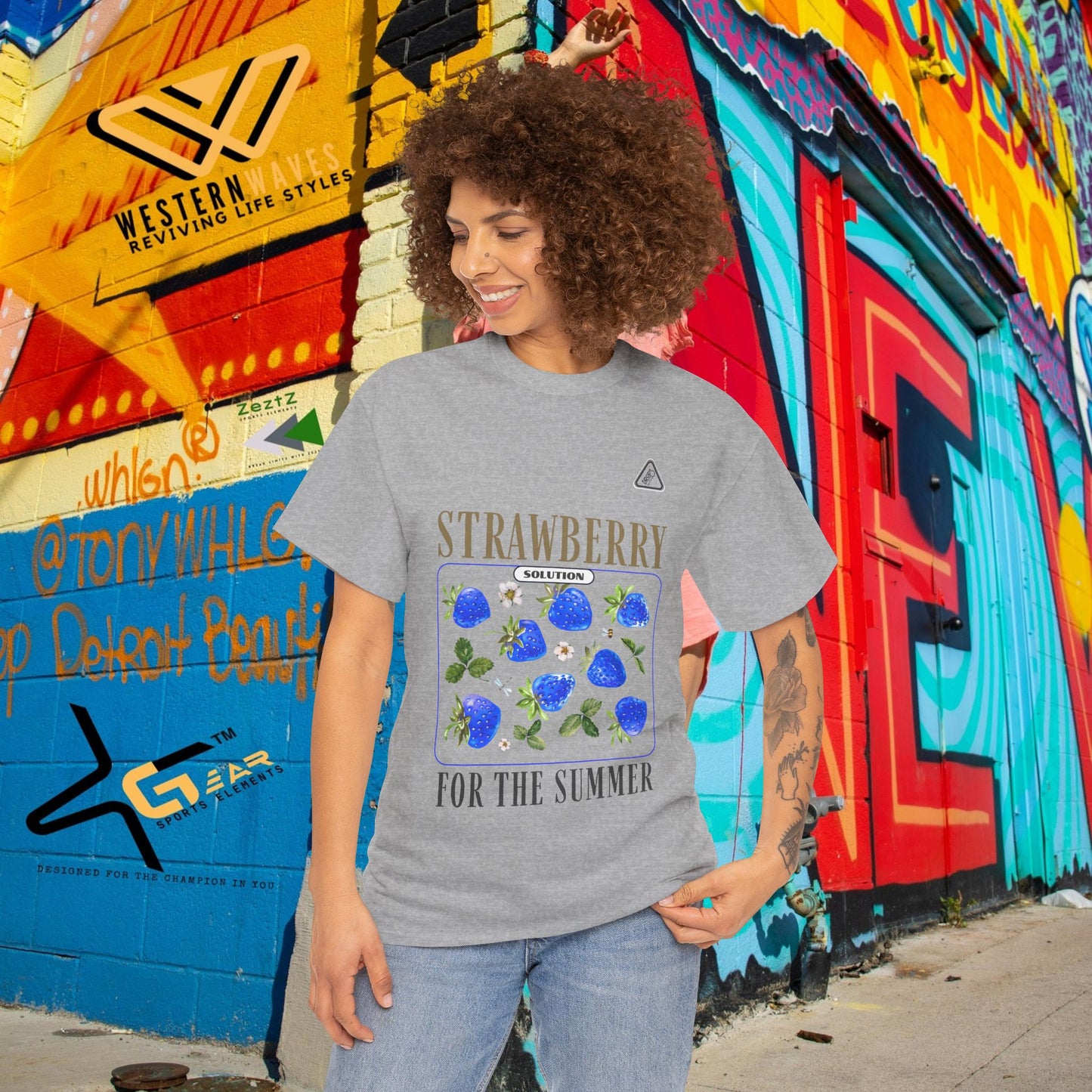 Unisex Heavy Cotton Tee_ N6* Series USHCTEE PT2WW004_ Limited Edition by WesternWaves_