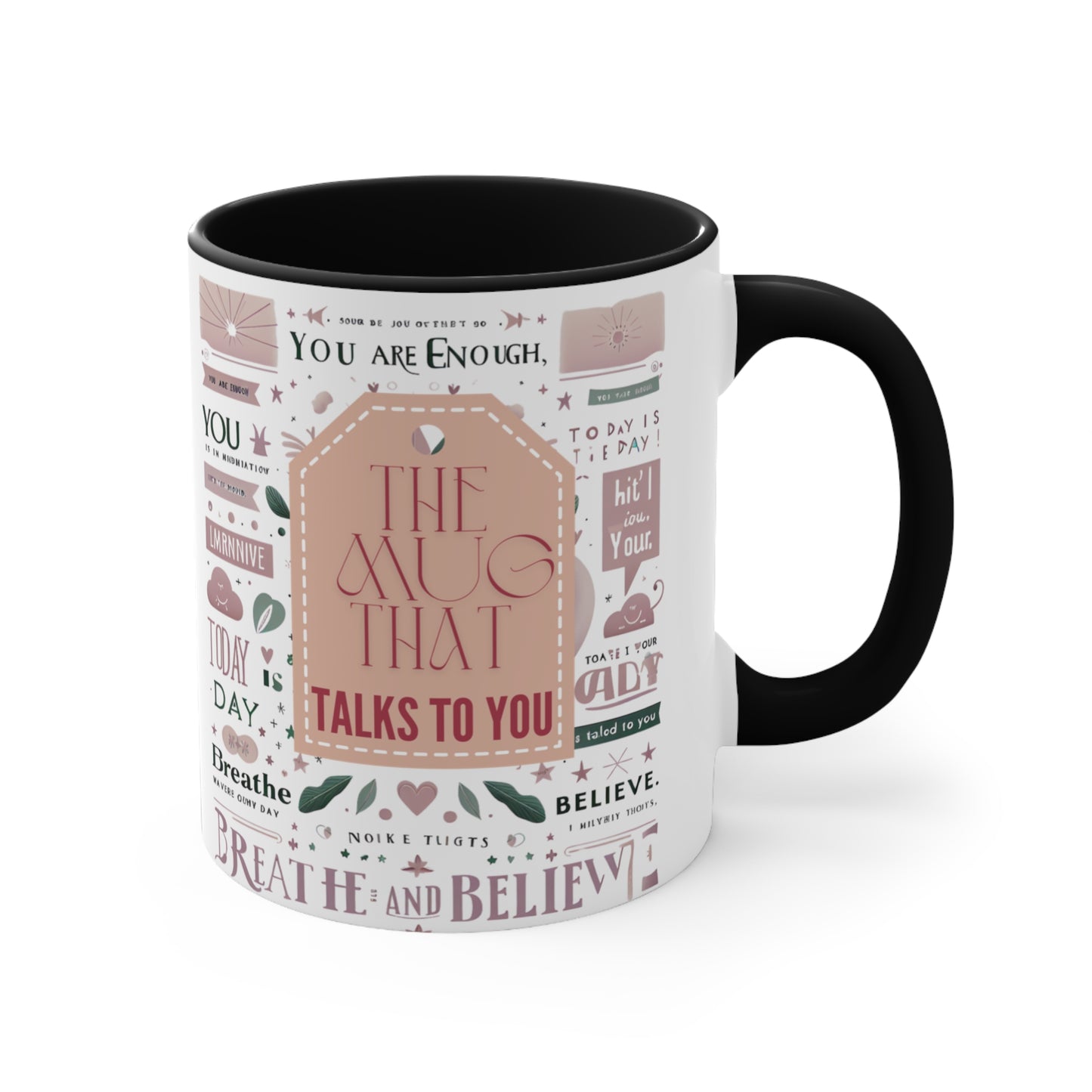 Accent Mug 11oz_ N8* Series AMUG PT2WW001_ LImited Edition School/Office Desktop Special by WesternWaves: