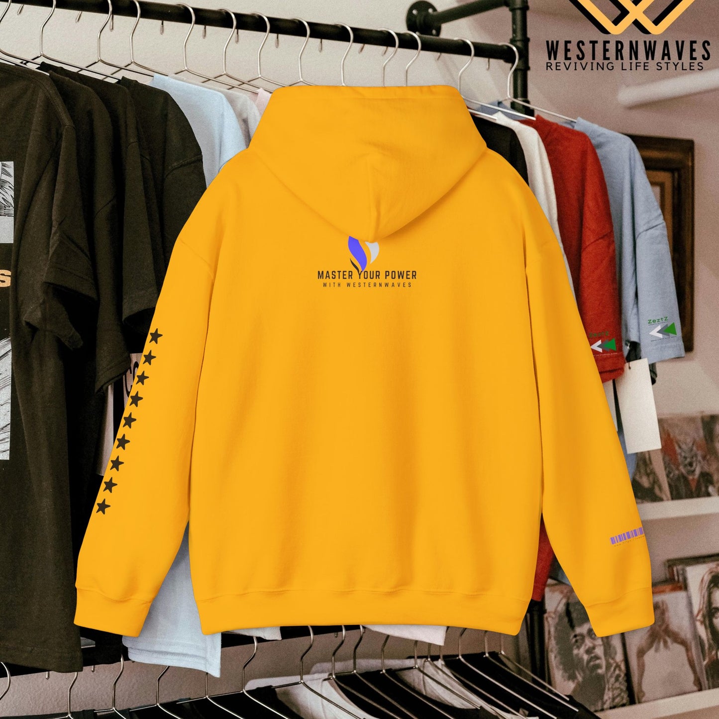 Unisex Heavy Blend™ Crewneck Sweatshirt_ N3+ Series UHBCSS PT2WW008_ Limited Edition Comfort & Style by WesternWaves: