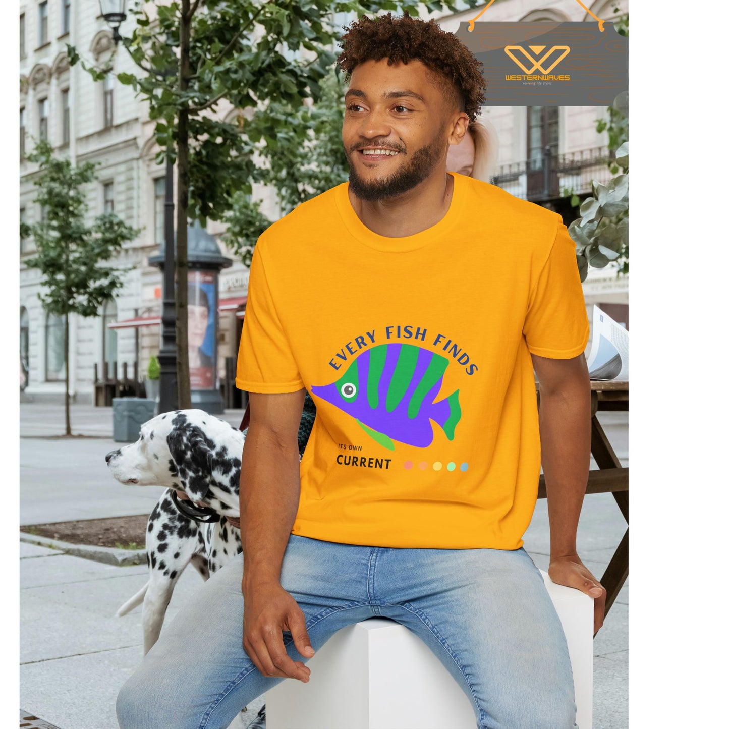 Unisex Softstyle T-Shirt_ N+ Series USSTS FT2WW009_ Limited Edition by WesternWaves: