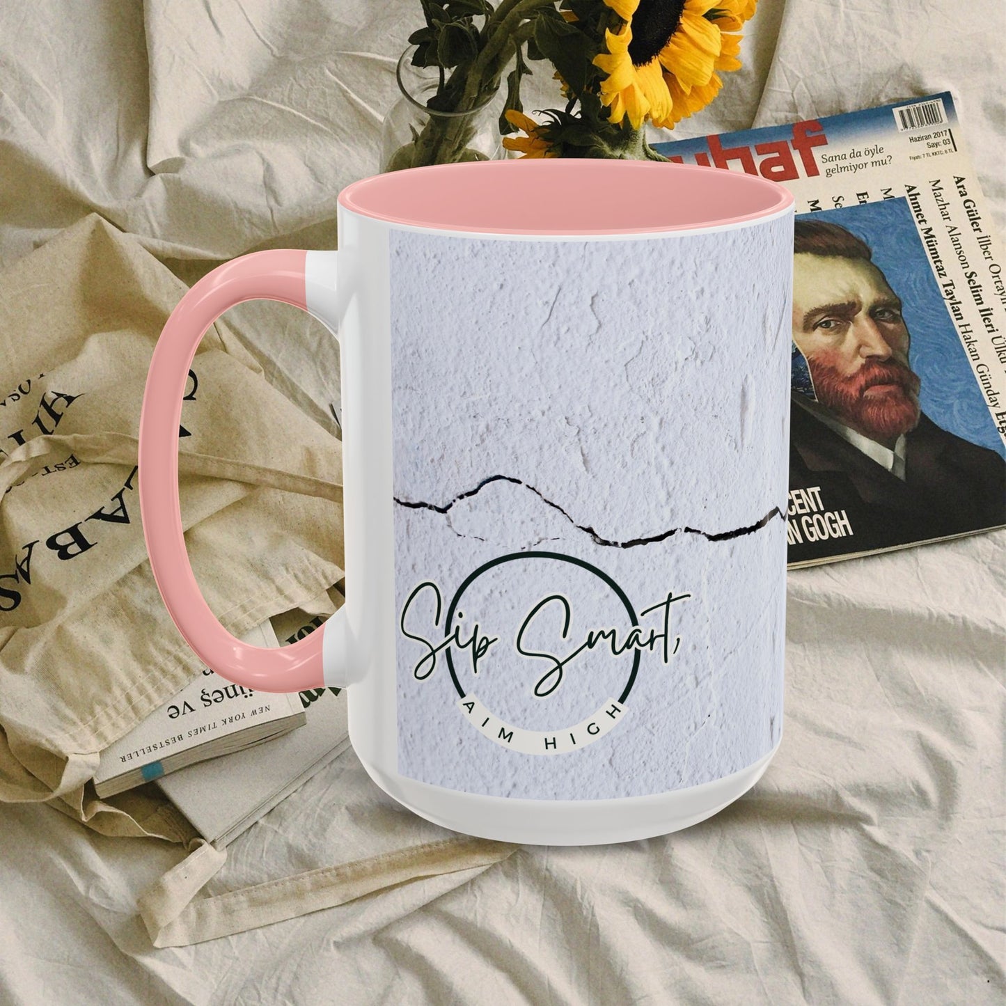 Black Mug (11oz, 15oz) _Back to School Series_ CBM PT2WW004_ Limited Edition Statement Piece by WesternWaves: