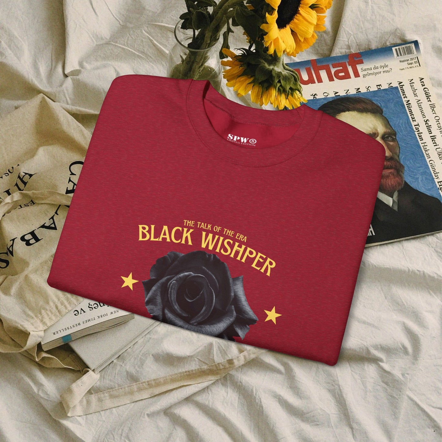 Unisex Heavy Blend™ Crewneck Sweatshirt_ N3+ Series UHBCSS PT2WV011_ Limited Edition Pure Luxury by WesternWaves: