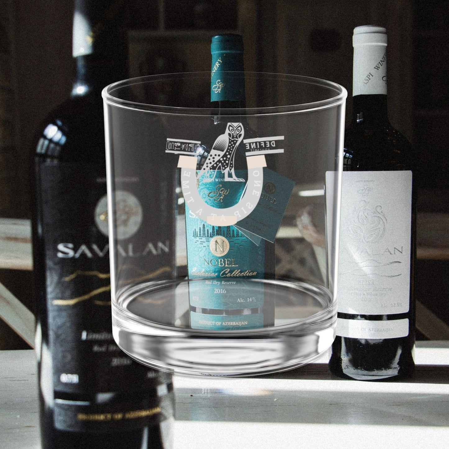 Rock Glass 10oz_ N+ Series RG10OZ_PT2WW001_ Limited Edition by WesternWaves: