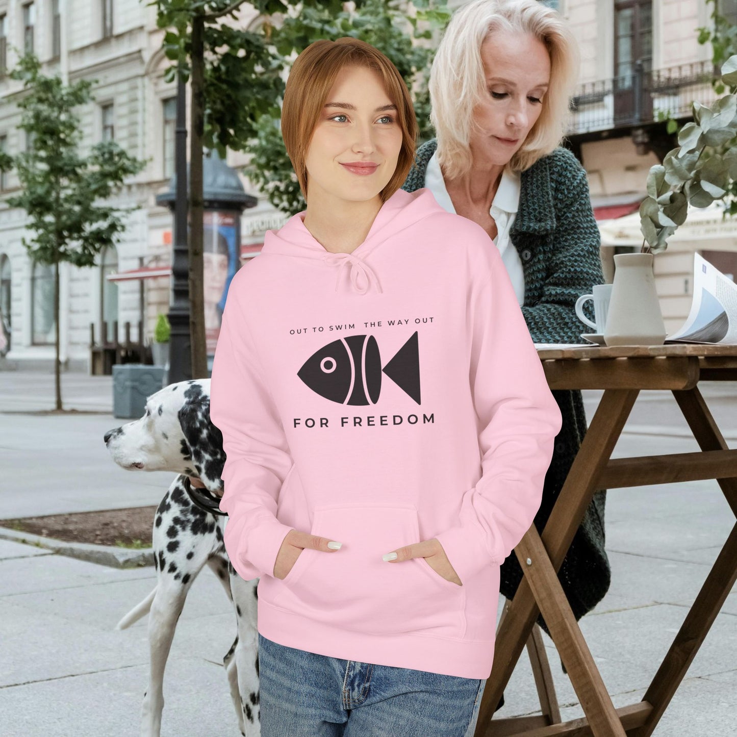 Unisex Midweight Softstyle Fleece Hoodie_ N3+ Series USMWXXFH PI2WW001_ Limited Edition by WesternWaves: