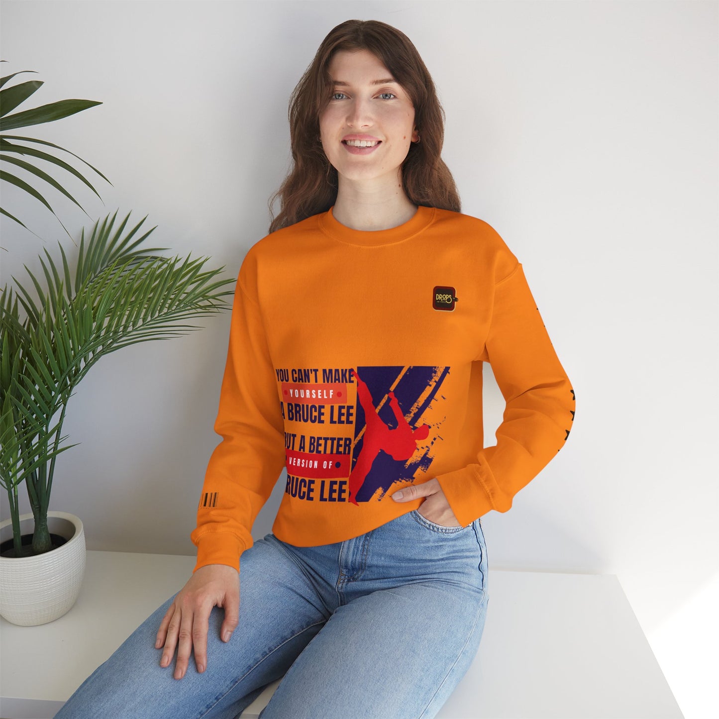 Unisex Heavy Blend™ Crewneck Sweatshirt_ N2 Sports Series UHBCSS PT2WW010_ Limited Edition ‘Zeztz’ Brand Sports Elements by WesternWaves: