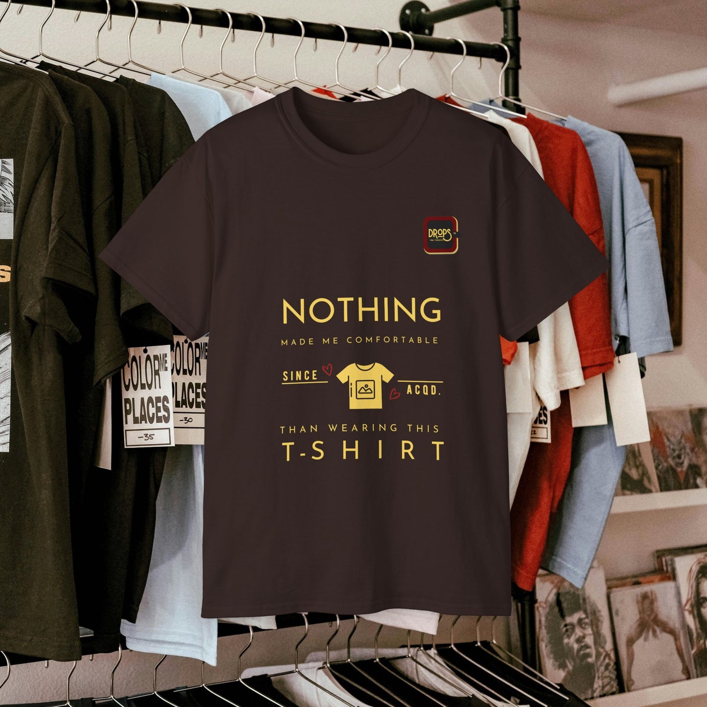 Comfort Graphic Tee_ N7+ Series CGTEE PT2WW001_ Limited Edition by WesternWaves: