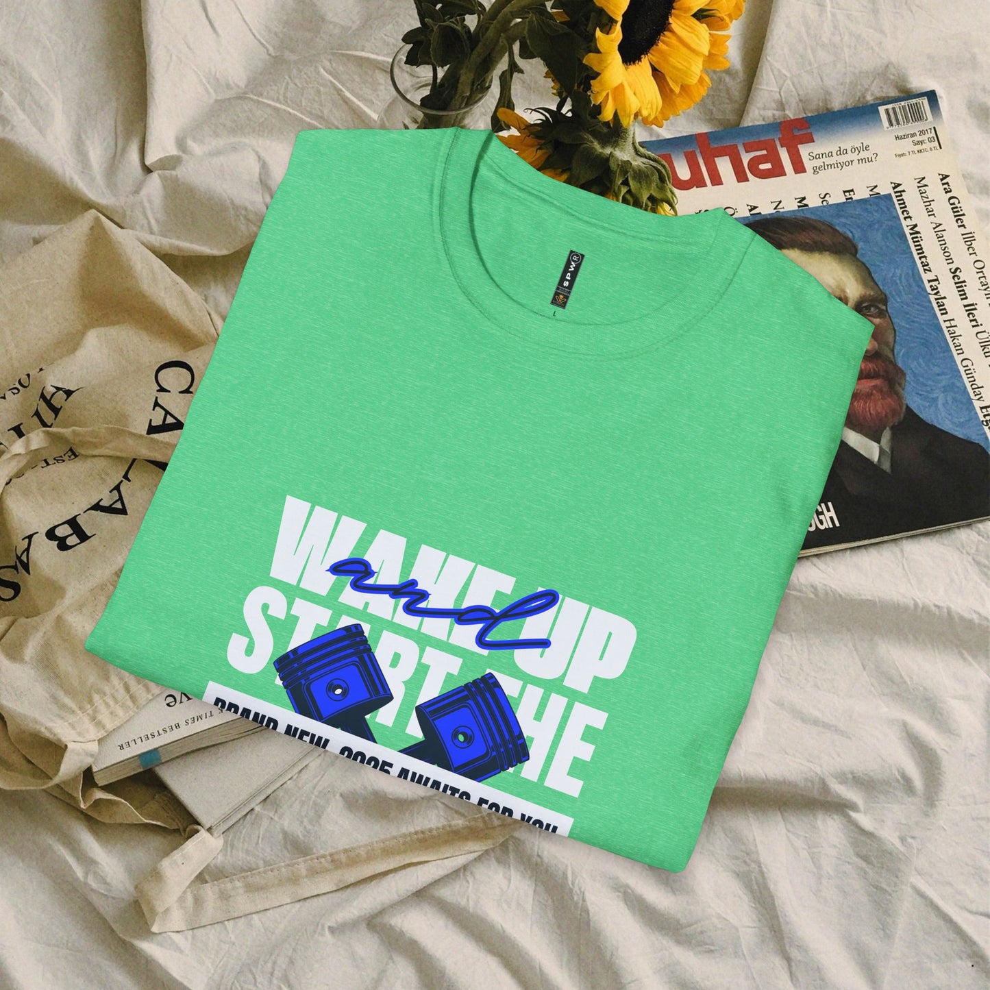 Unisex Softstyle T-Shirt_ N3+ Series USSTS FT2WW004_ Redefine Relaxation Limited Edition by WesternWaves: