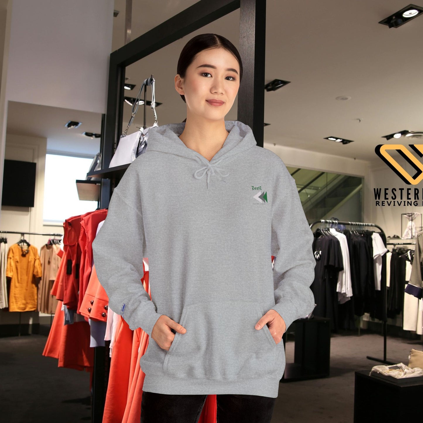 Unisex Heavy Blend™ Hooded Sweatshirt_ N+ Series USHBHSS PT2WW001_ Limited Edition by WesternWaves: