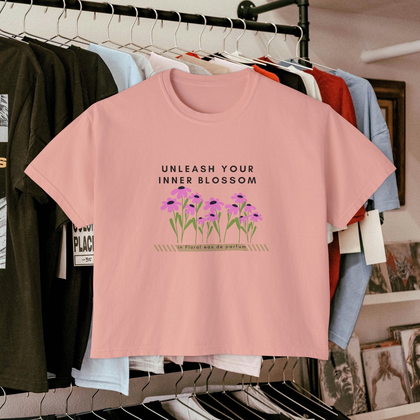 Women's Boxy Tee_ N3+ Series WBTEE PT2WW001_ limited edition by WesternWaves: