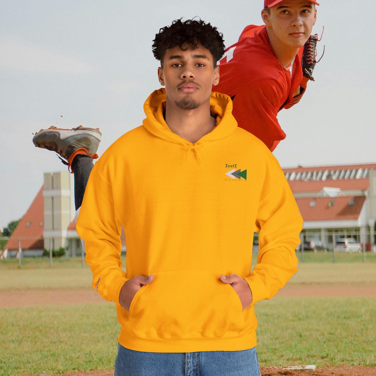 Unisex Heavy Blend™ Hooded Sweatshirt_ N+ Series USHBHSS PT2WW001_ Limited Edition by WesternWaves: