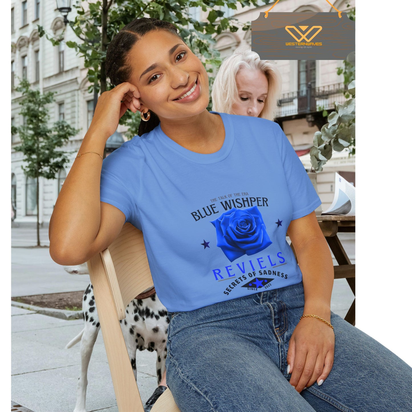 Unisex Softstyle T-Shirt_ N3+ Series USSTS FT2WW005_ Limited Edition Redefines & Relaxation by WesternWaves: