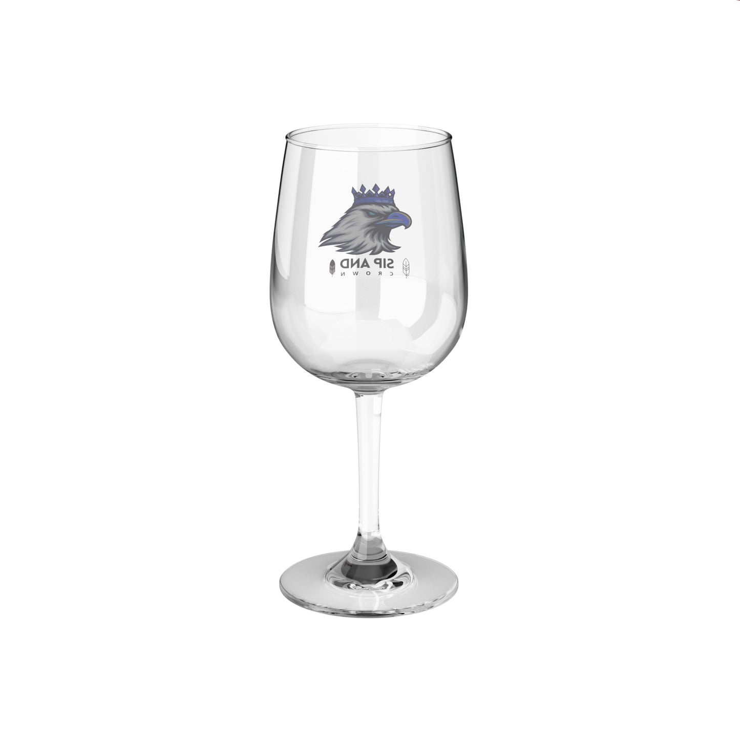 Wine Glass 12oz – N+ Series WG12OZ PT2WW002_ Limited Edition Treat by WesternWaves